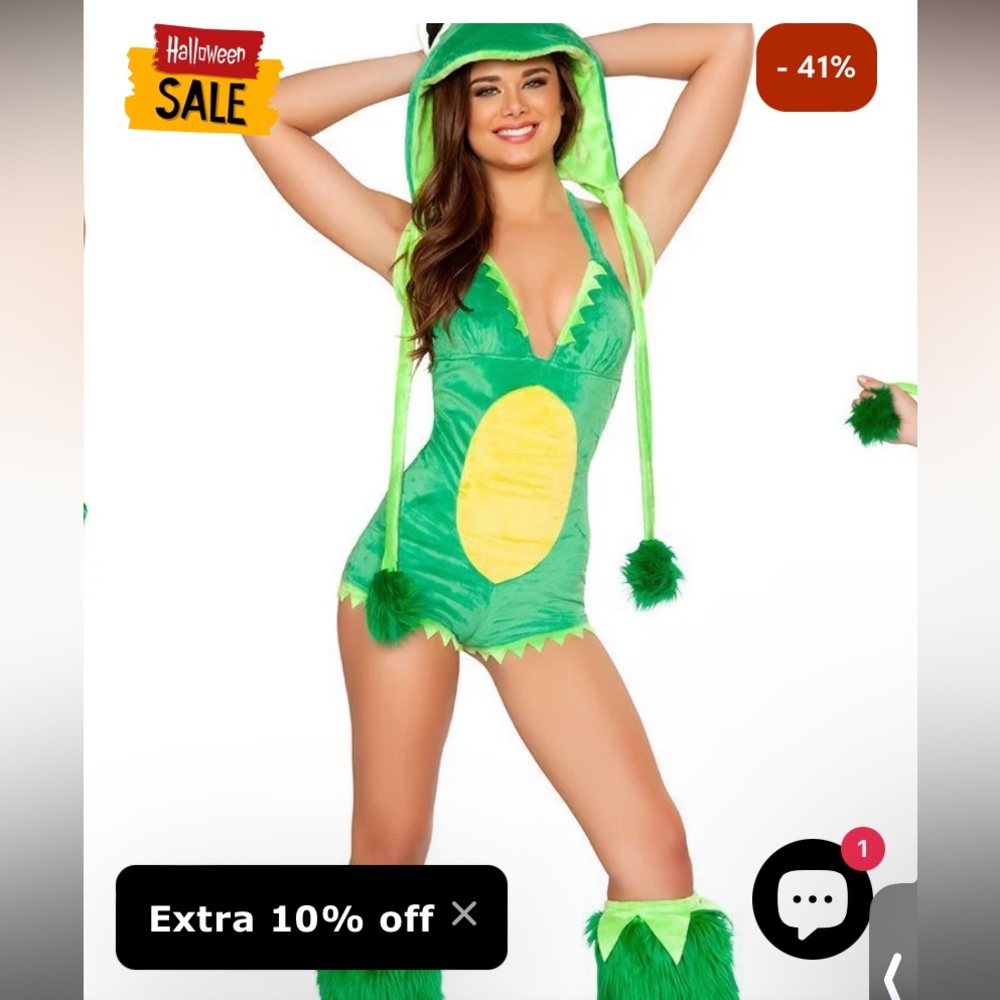 Cute frog Halloween costume/cosplay outfit